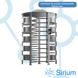 Control iD Controle de Acesso Torniquete Facial Max